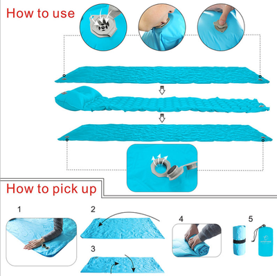 Colchoneta Inflable de Panal para Camping y Tienda de Campaña - Image 5
