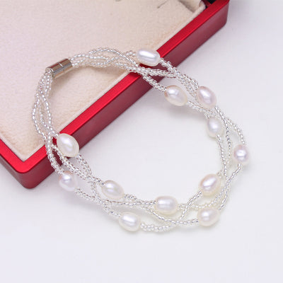 Pulsera de Perlas de Agua Dulce - Image 9