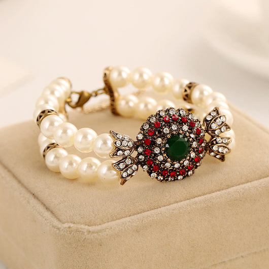 Pulsera de Perlas Finas Lujo - Image 3