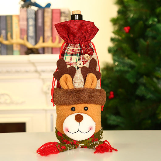 Calcetines Navideños para Botellas de Vino - Image 51