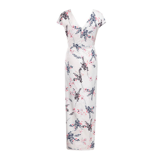 Vestido Floral de Gasa Slim Estampado - Image 7