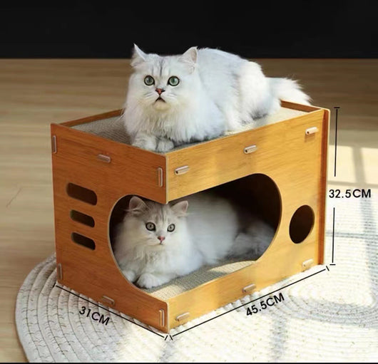 Rascador Vertical Doble Capa Resistente al Desgaste para Gatos - Image 8