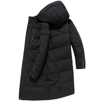 Parka Larga Acolchada de Plumas para Hombre - Image 4