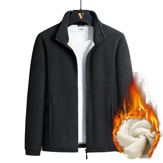 Chaqueta Polar Suelta para Adultos Mayores - Image 3