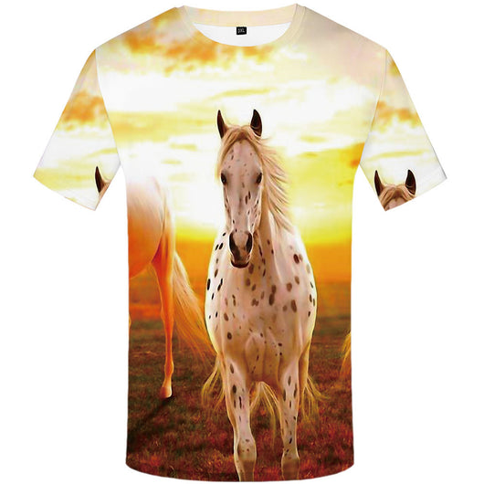Playera Hombre Cuello Redondo con Patrón Geométrico 3D - Image 6