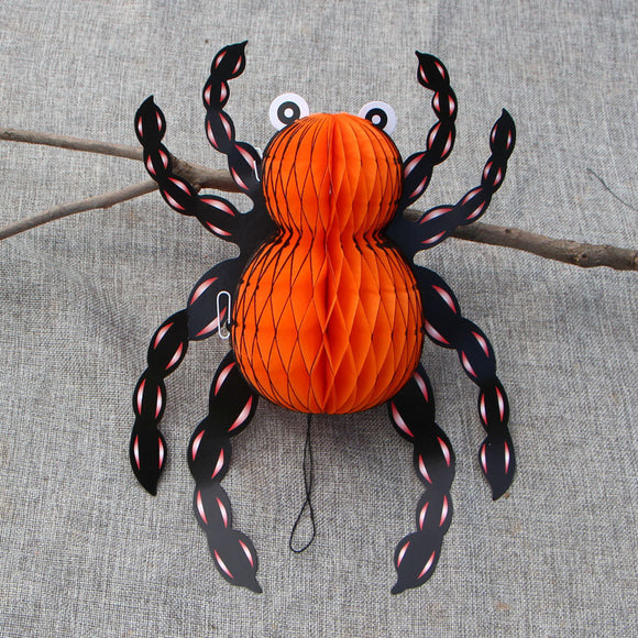 Araña colgante para Halloween