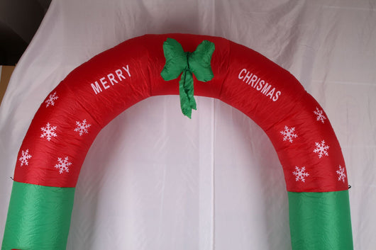 Arco Inflable Papá Noel y Muñeco de Nieve - Image 4