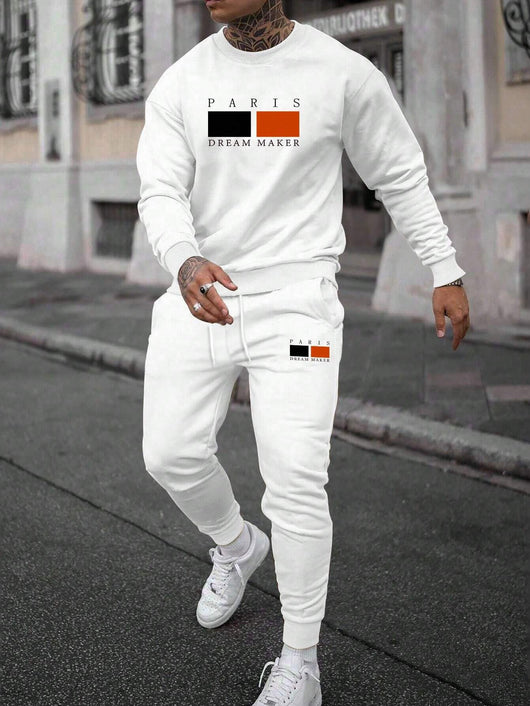 Suéter Cuello Redondo Casual Deportivo Hombre Talla Europea - Image 13