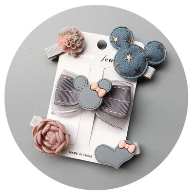 Set de Accesorios para Cabello Infantil Mariposas Coreanas - Horquillas y Diademas - Image 6