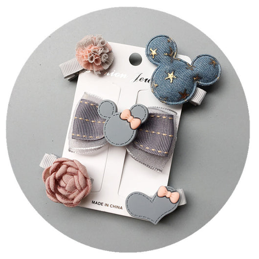 Set de Accesorios para Cabello Infantil Mariposas Coreanas - Horquillas y Diademas - Image 6