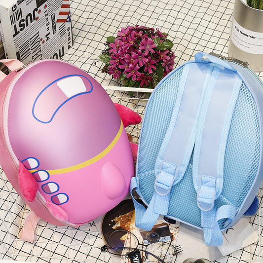 Mochila Escolar Infantil Resistente con Diseño de Avión - Impermeable y Duradera - Image 2