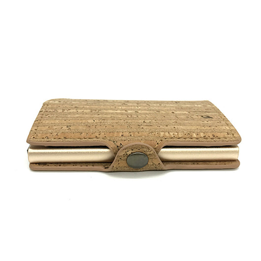 Billetera Retro Antisecuestro con Cierre de Metal y Protección RFID - Image 4