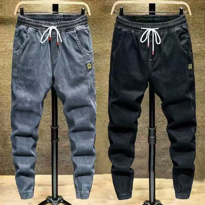 Pantalones Casuales de Trabajo con Bolsillos Amplios y Puños Ajustables