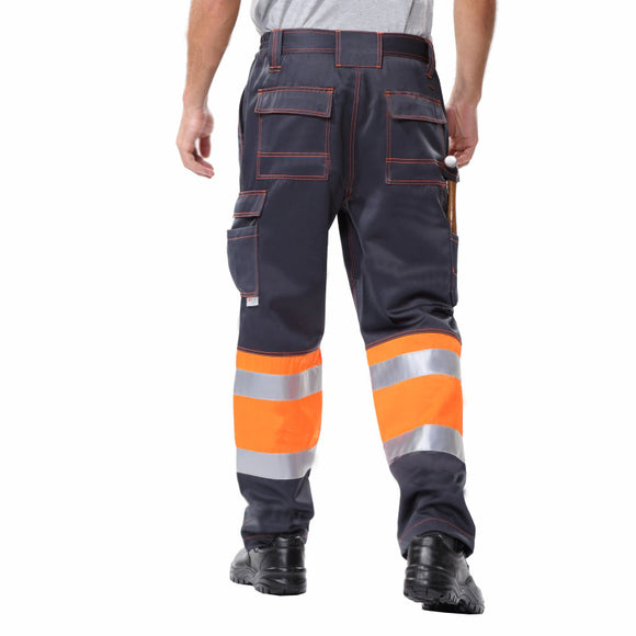 Pantalones de Trabajo Reflectantes para Construcción y Muelles