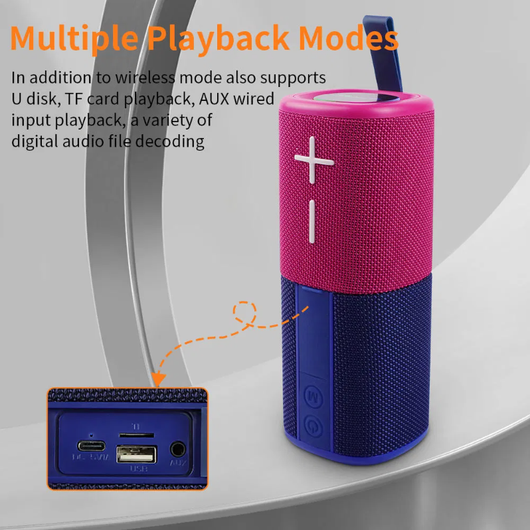 Parlante Bluetooth 2 en 1 Magnético Cyboris S18 - Estéreo Inalámbrico Divisible 20W - Image 23