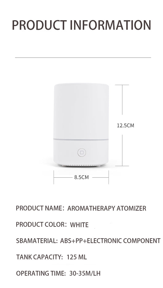 Difusor Ultrasónico Aromático Portátil USB - Humidificador Mini para Hoteles y Espacios - Image 9