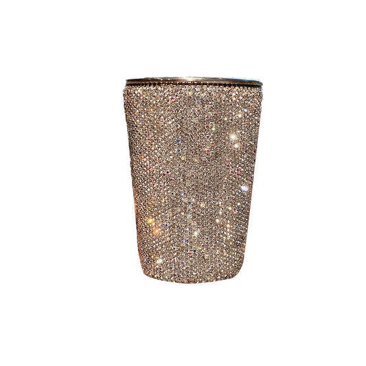Taza Térmica de Acero Inoxidable con Diamantes - Vaso Premium Multifuncional para Oficina