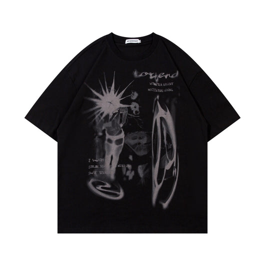 Playera Estampada Fuzzy 250g Manga Corta Premium - Image 3