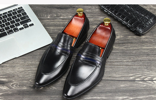 Zapatos de Cuero para Hombre Mocasines Elegantes - Image 15