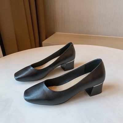 Zapatos de Tacón Grueso Alto para Mujer - Image 8