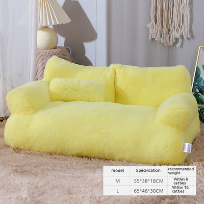 Sofá Cama Lujoso para Gatos y Perros Pequeños - Nido Térmico Acogedor - Image 6