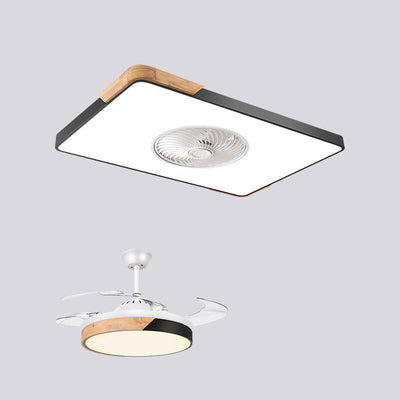 Lámpara Ventilador Nórdico para Dormitorio y Comedor - Combo 2 en 1 - Image 24