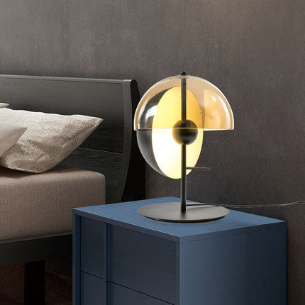 Lámpara de Escritorio Art Decó Hemisférica Nórdica para Sala y Dormitorio - Image 8