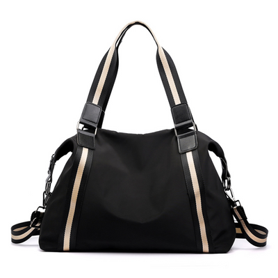 Bolsa de Viaje Plegable para Mujer - Diseño a Rayas Coreano - Image 25
