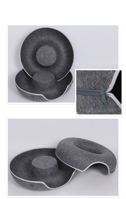 Casa Túnel para Gatos Donut - Cama de Fieltro Natural con Juguetes Interactivos - Image 15