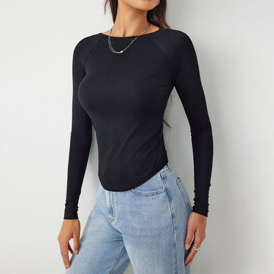 Blusa Térmica Ajustada de Manga Larga para Otoño e Invierno - Image 3