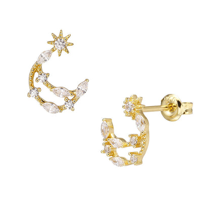 Aretes de Circonita Luna - Image 2