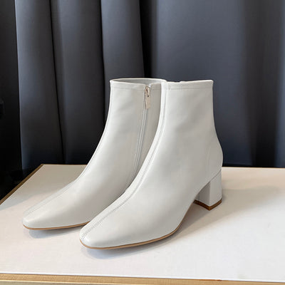 Botas Martin de Tacón Grueso Versátiles para Mujer - Image 2