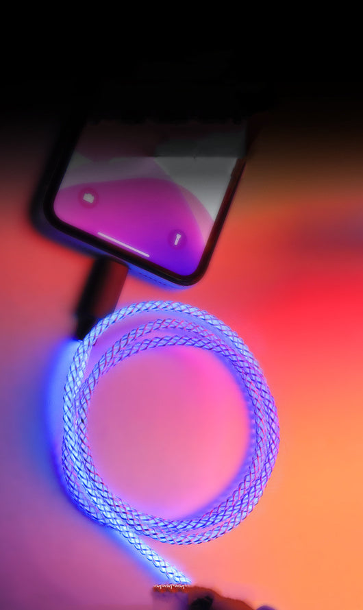 Cable de Carga Rápida RGB para Streaming con Transferencia de Datos - Image 5