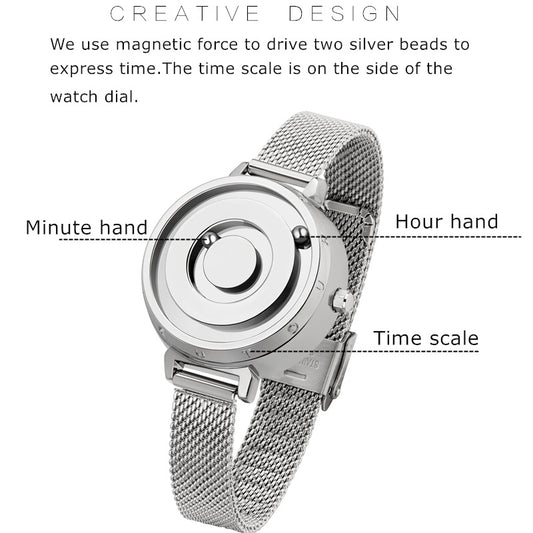 Reloj de Lujo Magnético Dorado para Mujer - Cuarzo Premium - Image 2