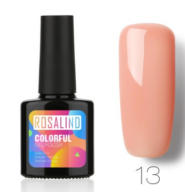 Gel UV para Uñas ROSALIND Color Sólido - Tratamiento Profesional Salón 10ml - Image 6