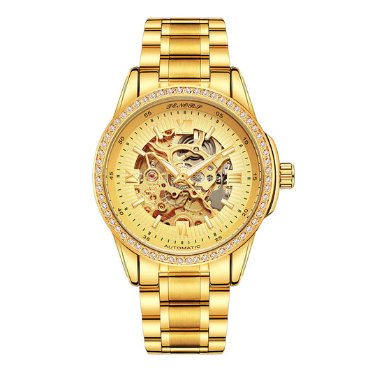 Reloj Mecánico Automático Hueco Senas SN019 - Elegancia Profesional y Resistencia al Agua - Image 4