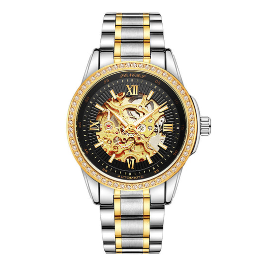 Reloj Mecánico Automático Hueco Senas SN019 - Elegancia Profesional y Resistencia al Agua
