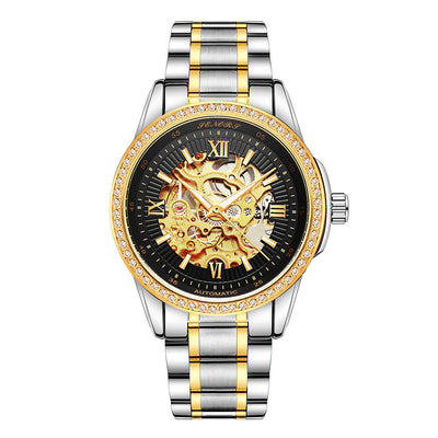 Reloj Mecánico Automático Hueco Senas SN019 - Elegancia Profesional y Resistencia al Agua