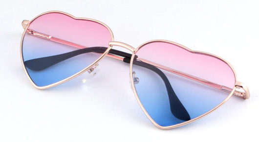 Gafas de Sol Corazón Durazno - Estilo Retro Dulce - Image 18