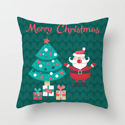 Funda de Almohada Navideña con Diseño Infantil - Image 23