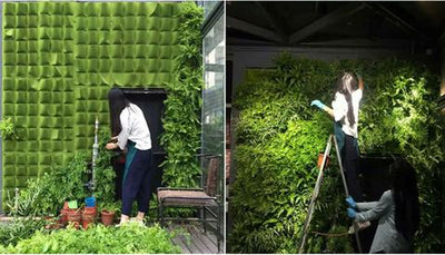 Bolsa de Cultivo Vertical para Pared - Jardín Colgante Multibolsillo para Huerto Urbano - Image 6