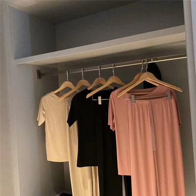 Pijama de Verano para Mujer - Conjunto Cómodo de Dos Piezas - Image 23