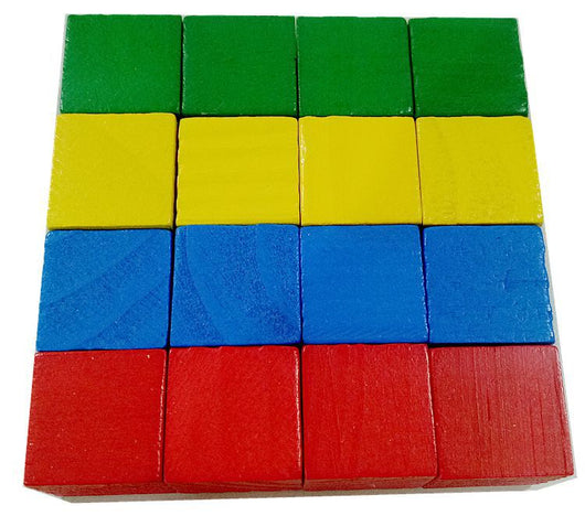Juego de Bloques de Construcción Cubos para Enseñanza de Matemáticas en Madera - Image 11