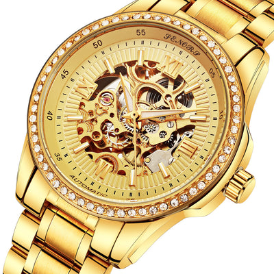 Reloj Mecánico Automático Hueco Senas SN019 - Elegancia Profesional y Resistencia al Agua - Image 3