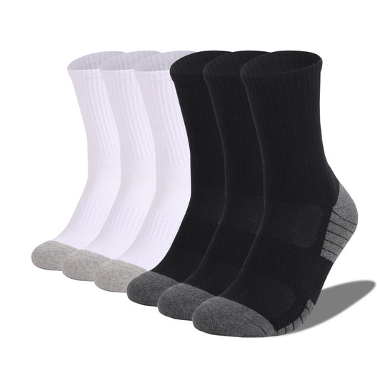 Calcetines Deportivos Acolchados Hasta la Pantorrilla para Absorber Sudor - Image 3