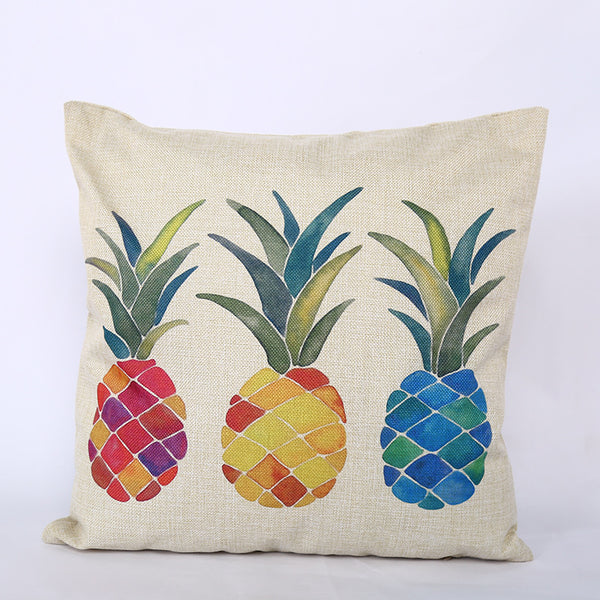 Funda de Almohada Decorativa Piña para Sofá, Oficina y Auto - Image 4