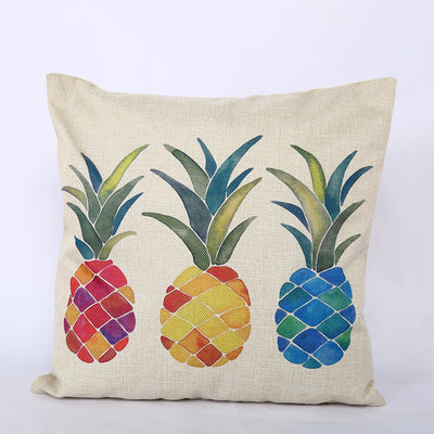 Funda de Almohada Decorativa Piña para Sofá, Oficina y Auto - Image 4