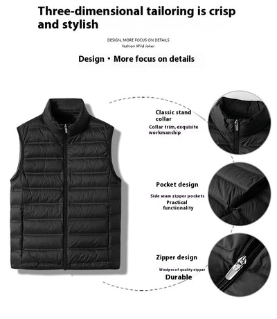 Chaleco Acolchado Ligero para Niño - Abrigo Casual de Invierno - Image 18