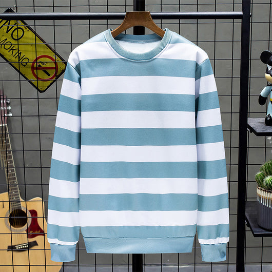 Suéter de Pareja Otoño Hombre Estilo Coreano Slim Fit Universitario - Image 3