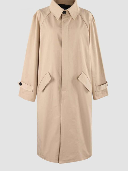 Chaqueta Suelta Tipo Duster con Solapa - Estilo Casual Moderno para Hombre - Image 9